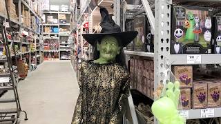 Lowes Halloween 2019 Gemmy Industries Animated Life Size Evil Witch