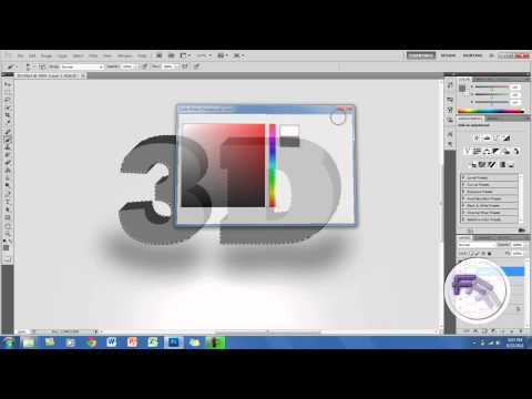 How To Create A Realistic 3D Text Using Photoshop Cs5 How To Create A Realistic 3D Text Using Photoshop Cs5