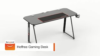 Hoffree Large Desktop Ergonomic Design Gaming Desk - Shop on Banggood