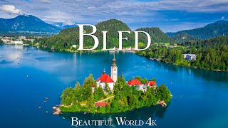 Bled Slovenia 4K Relaxation Film - Relaxing Piano Music - Beautiful Nature