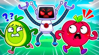 Cha Cha Cha Robot Dance! 🤖🕺 Funny Videos For Kids 👾 Kids Songs with Pit & Penny