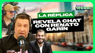 La RÉPLICA de JC sobre Renato Garin: \