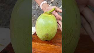 Coconut cutting #coconut #satisfying #asmr #youtubeshorts #shorts