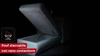 Pouf contenitore - I Sartoriali