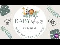 Fun Baby Shower Game: Baby Trivia Challenge!