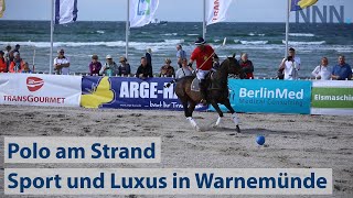 Eröffnung der 9. Beach Polo World Masters in Warnemünde