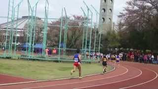 千葉県陸上競技記録会④　1500m 30組 2015.4.12