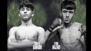 İsrafil GÜNGÖR  (Türkiye) vs (Afganistan) Feida NAZARİ - Alkayış Fight  Arena