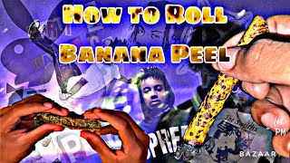 How to Roll Banana Blunt 🍌🪵🔥🔥