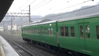 [FHD]117系試運転@島本(20120309) Series 117 Test Run @Shimamoto