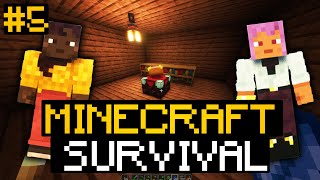 Sezon 1 Minecraft Survival Bölüm 5 - Büyü Masası ve Hayvanlar