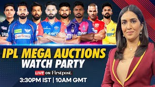 IPL Auction 2025 LIVE: IPL Mega Auction Live Watch Along | IPL 2025 | RCB | CSK | MI | Rishabh Pant