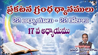 Revelation Meditations - Chapter 17 - Brother Augustine Karimnagar