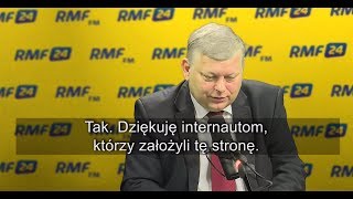 Marek Suski w RMF FM o akcji \