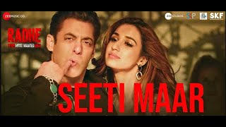 Seeti Maar | Radhe Your Most Wanted Bhai | 8D SONG WITH BASS BOOSTED