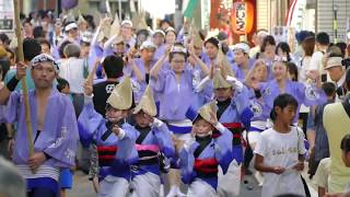 花道連（2巡目）／第39回 かせい阿波おどり2018