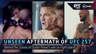 The Unseen Aftermath of UFC 257! Behind the Scenes as Dustin Poirier beat Conor McGregor