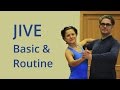 How to Dance Jive Basic & Basic Routine