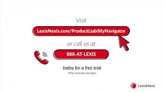 Lexis Product Liability Navigator™