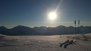 Nedkjøring fra Skiftetinden - Gratangen  2014-03-04