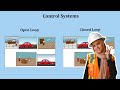 Open-Loop vs Closed-Loop Control Systems