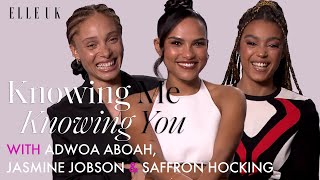 Top Boy's Saffron Hocking, Jasmine Jobson & Adwoa Aboah laugh about crying to Rihanna | ELLE UK