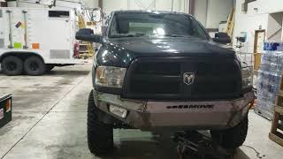 MOVE Precision Bumper Build on 2016 Ram Powerwagon