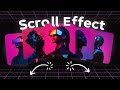 SPREAD ON SCROLL - Elementor Scrolltrigger GSAP Animation