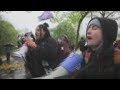 Protesters share views at climate demo in Glasgow