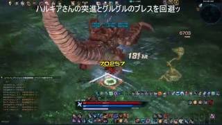 【初代征服王】防具なしくノ一1人旅　vsグルグル(2NM)+おまけ【TERA】