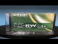 tdk music 1x 4x 80 min digital audio cd rw 5 pak in ultra slim jewel cases