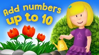 Adding numbers 1-10 |  Learn Addition to 10 for Kids | Math for 1st Grade | Kids Academy