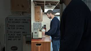 Grocery Grinder in action!  #coffee