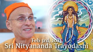 Feb 3rd, 2023 || Sri Nityananda Trayodashi - official Live Stream