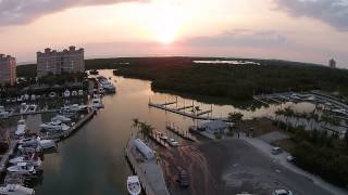 Cocohatchee River Marina Sunset