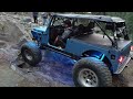 rock crawler jeeps hit all obsticals on carnage canyon