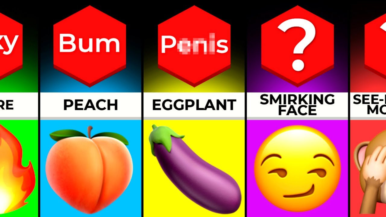 COMPARISON: Secret Emoji Meanings - YouTube