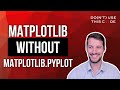 Matplotlib Without matplotlib.pyplot