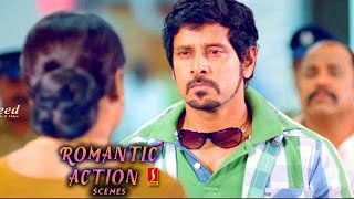 Rajapattai | Malayalam dubbed Romantic Action movie scenes | Vikram | Deeksha Seth | Pradeep Rawat