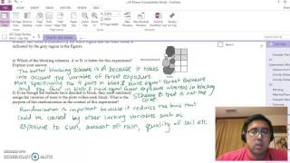 Experimental Design: Chapter 4 Blocking