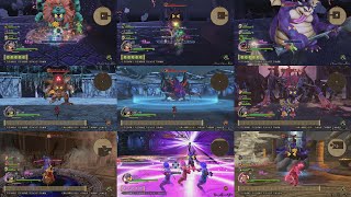 【PS4】DRAGON QUEST HEROES II - 全ボス戦動画集（ストーリー＋時空の迷宮＋DLC配信）