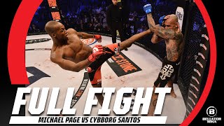 Another Unforgettable Knockout | Michael Page vs Cyborg Santos | Full Fight | Bellator 158