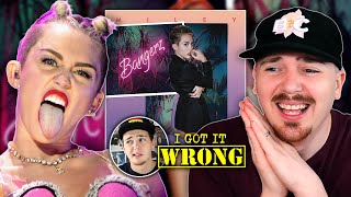 I Got It WRONG: Miley Cyrus - Bangerz (2013)