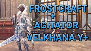 MHW Iceborne: New Velkhana Y+ Build! (Agitator +FrostCraft)