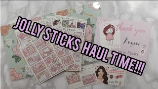 Jolly Sticks Haul!