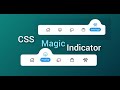 Magic Navigation Menu Indicator using Html CSS & Javascript