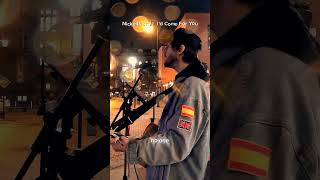 Suscríbete para el estribillo 😁 tocando en la calle 🇮🇪 Nickelback - I'd Come For You 🎵 #cantante