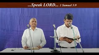 Bro. John Victor, HEBRON at HOREB PRAYER HOUSE SATTENAPALLI on 27-10-2024