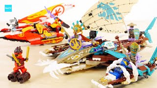 レゴ ニンジャゴー ニンジャ 海上の決戦! 71748 ／ LEGO NINJAGO Catamaran Sea Battle Speed Build \u0026 Review