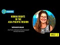 Humans Rights in the Asia Pacific Region